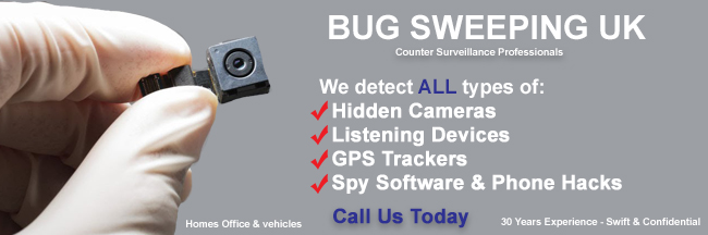 Bug sweep service UK